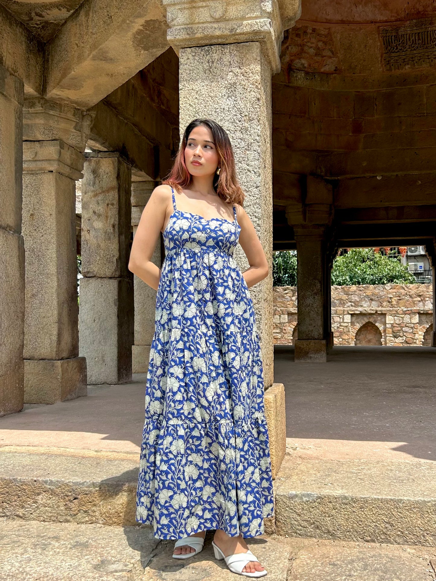 Luna Bloom Maxi Dress