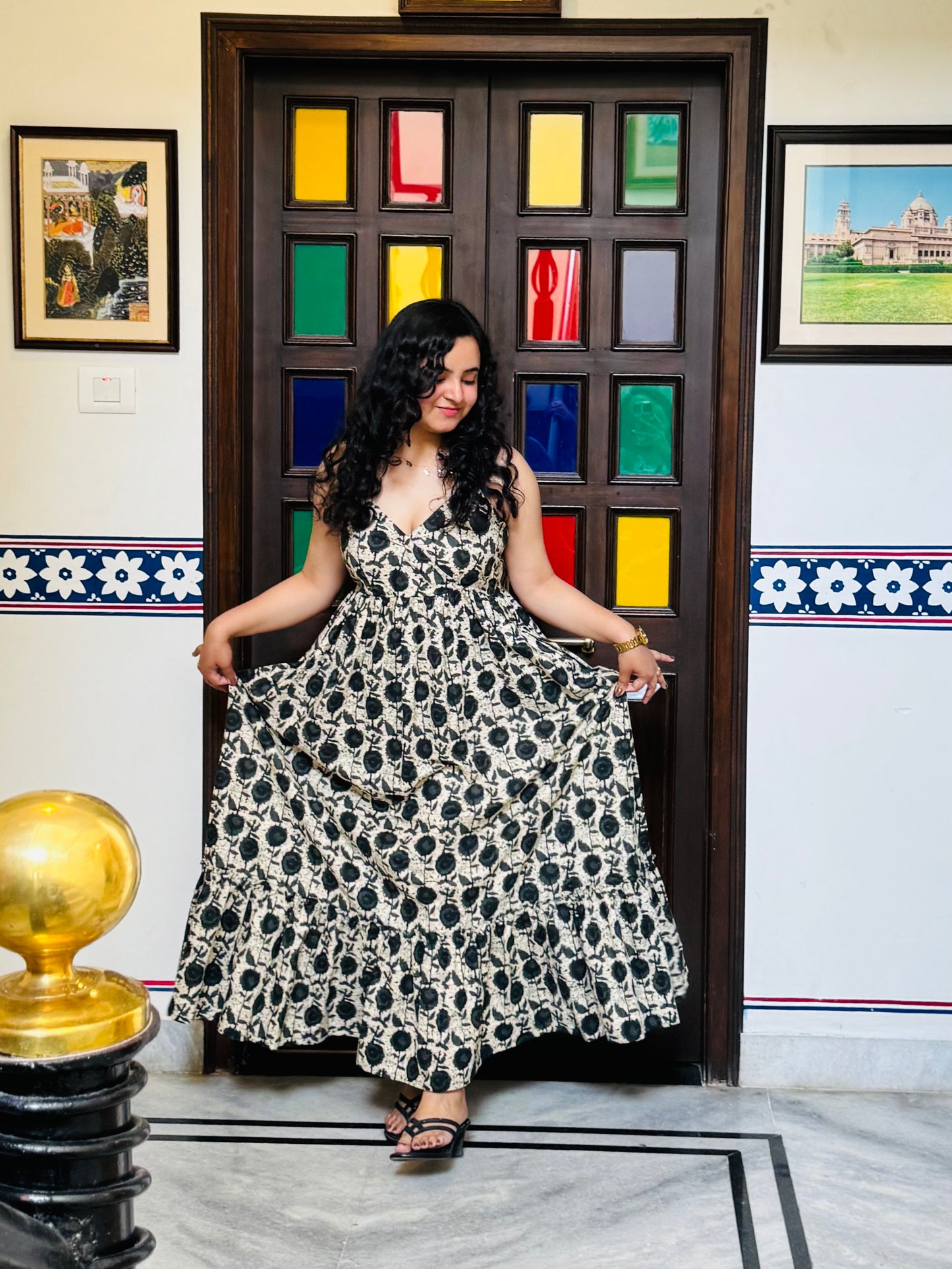 Wild Sage Maxi Dress