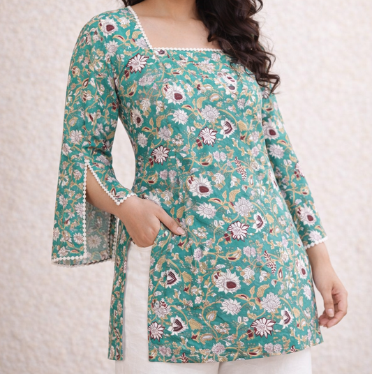Gul Bloom Short Kurti