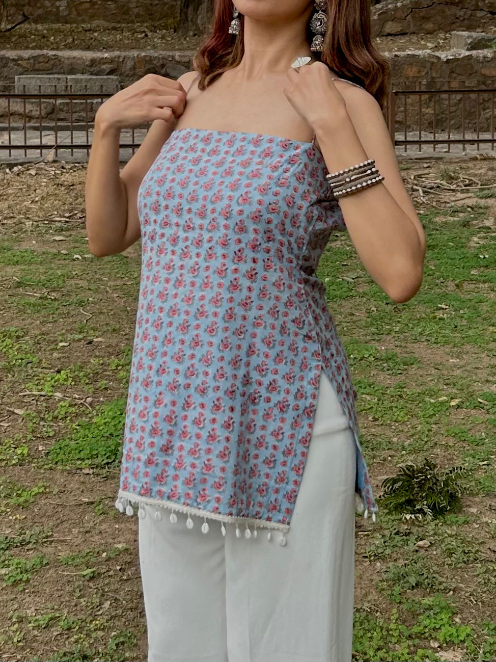 Rosy Raag Short Kurti