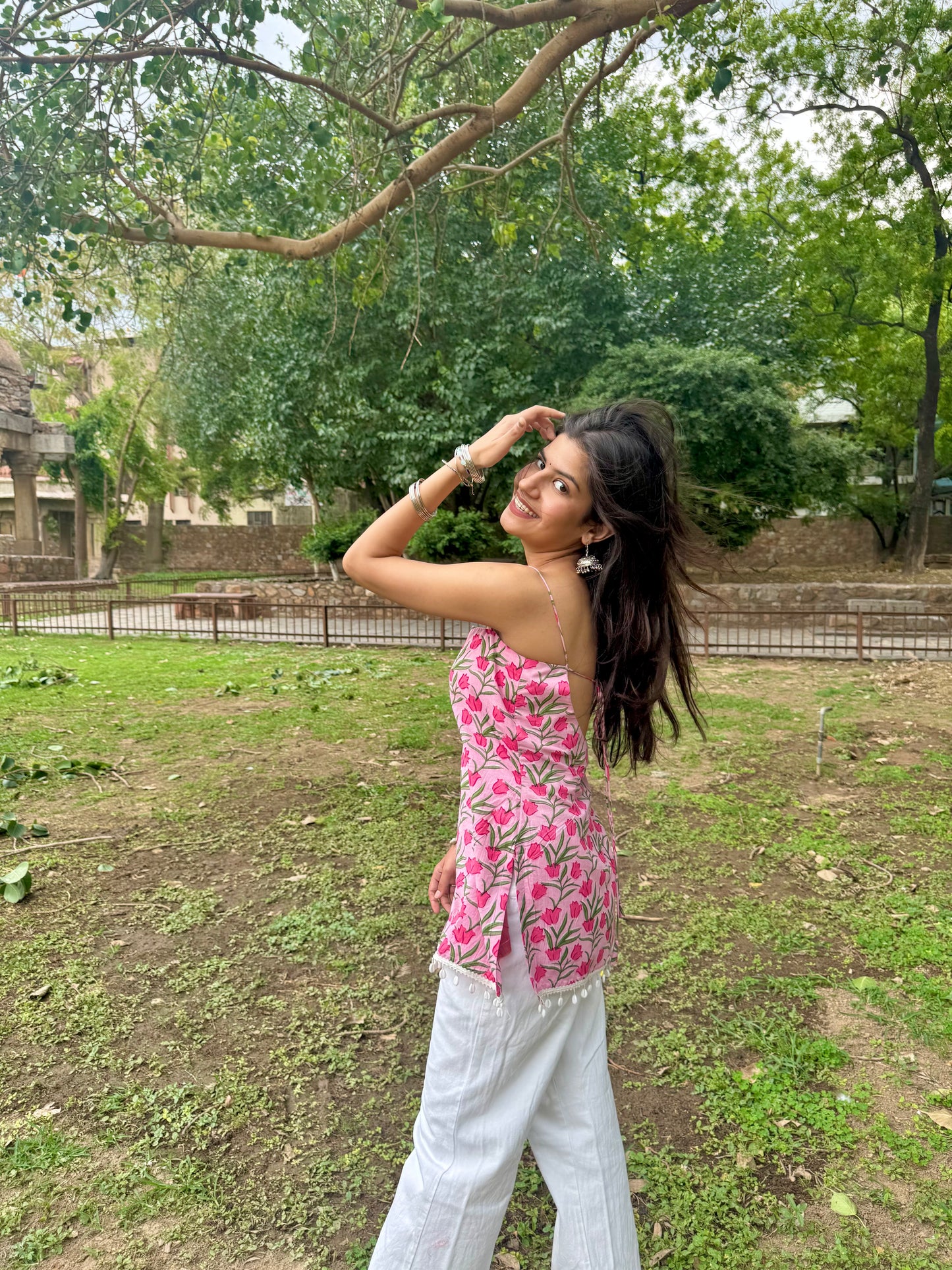 Pink Vani Short Kurti