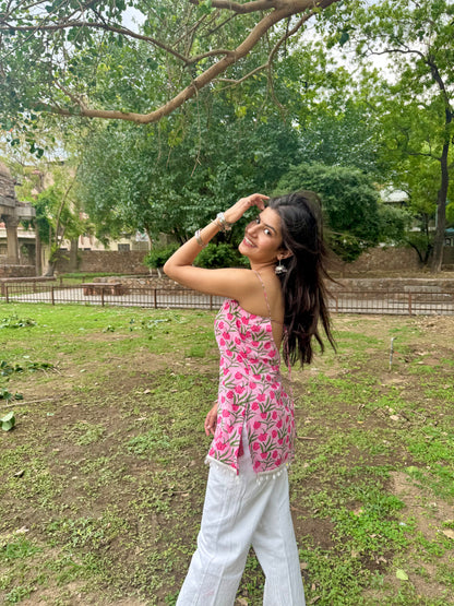 Pink Vani Short Kurti