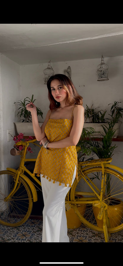 Sunehri Soul Short Kurti